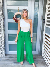 Load image into Gallery viewer, KELLY GREEN PALAZZOS

