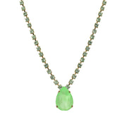 NEON GREEN MILLI NECKLACE