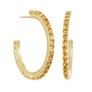 SLIM HOOP EARRINGS