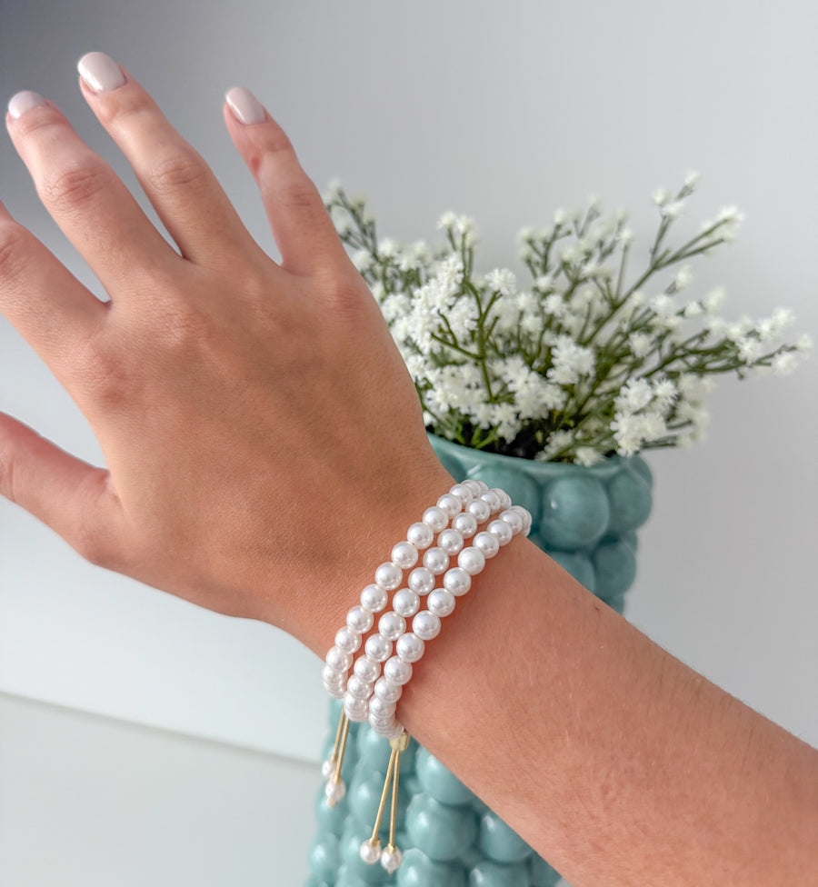 PEARL ADJUSTABLE BRACELET