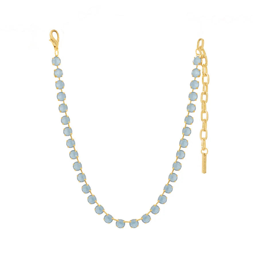 OAKLAND NECKLACE IN BABY BLUE ULTRA