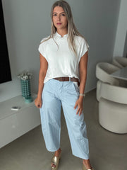 BARREL STRETCHY JEANS