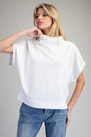 MOCK NECK BLOUSES