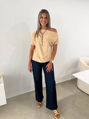 STRETCHY ELEGANT ONE SHOULDER BLOUSES