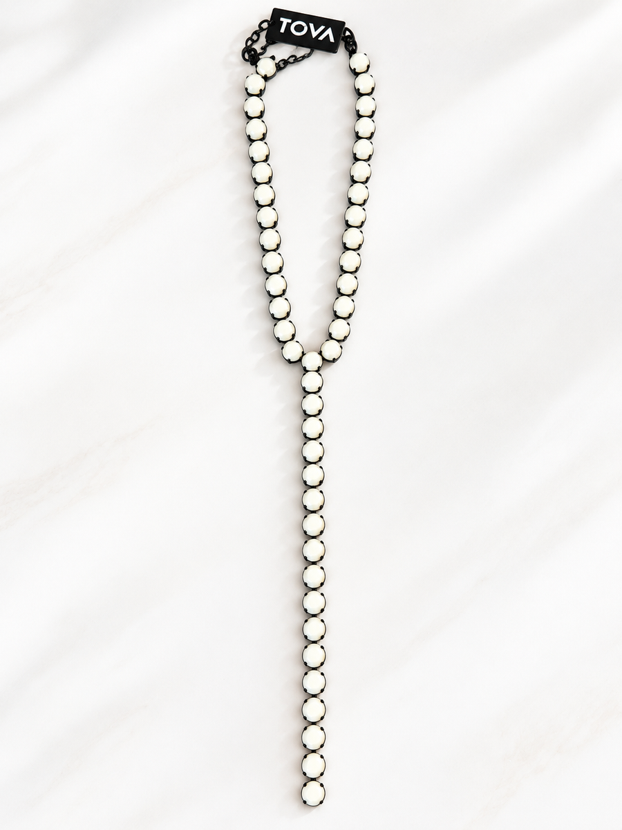 L.A NECKLACE IN IVORY COWBOY/SMUTT
