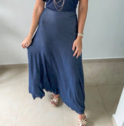 PIA DENIM MAXI SKIRT/DRESS
