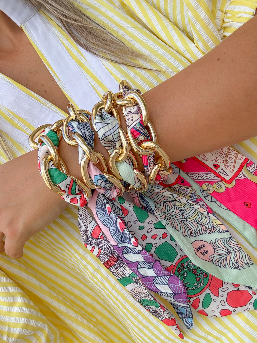 SCARF CHAIN BRACELET/NECKLACES