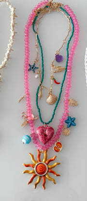 SUN LAYERED NECKLACES
