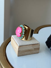 CAMBRIE IN PINK/TURQUOISE