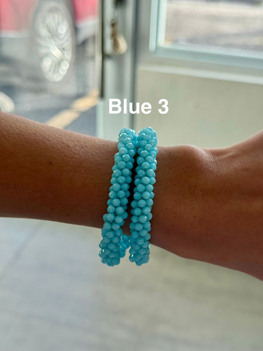 FANCY CRYSTAL ELASTIC BRACELETS