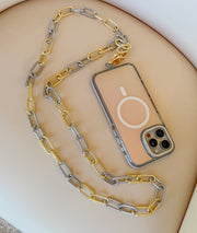 *PRE-ORDER TWO TONE CHAIN LINK STRAP
