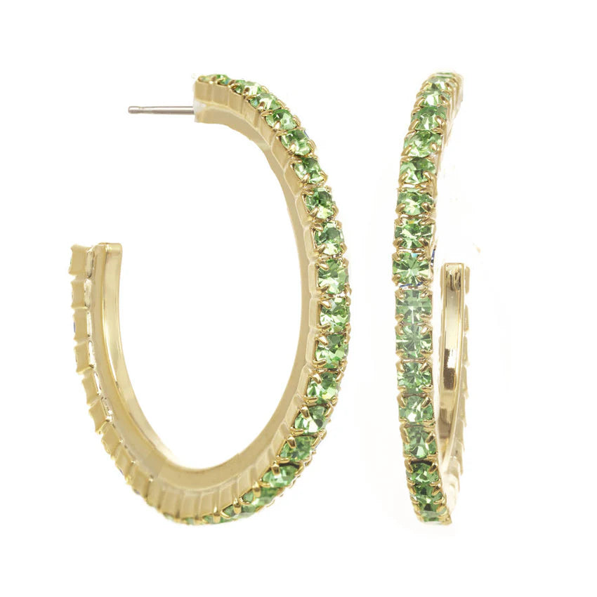 SLIM HOOP EARRINGS