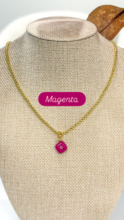 SEMIPRECIOUS DELICATE NECKLACES