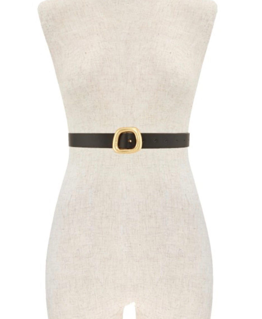 POLISHED GOLD TONE BELTS