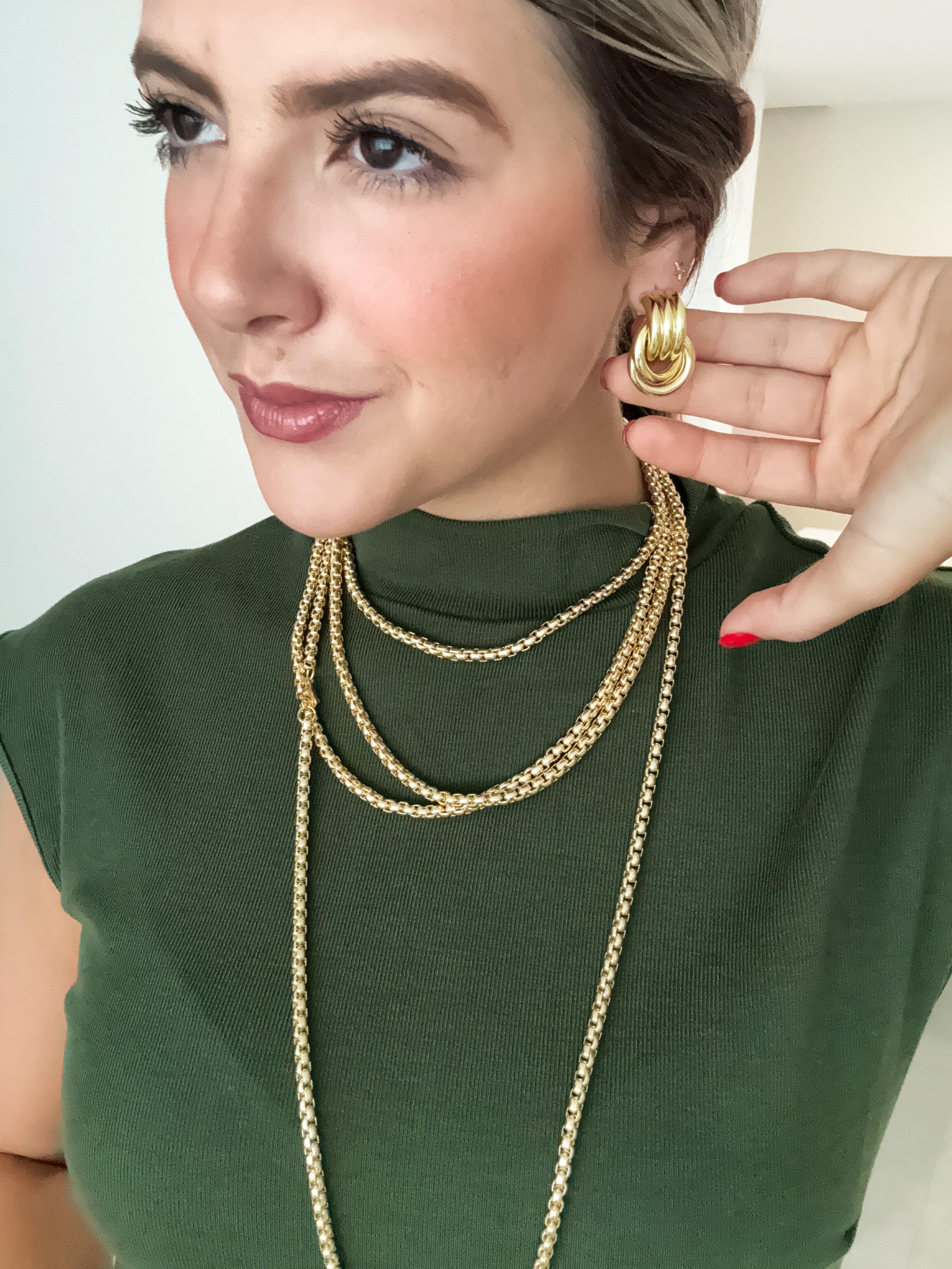 GOLD FANCY EARRINGS