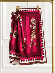 TIGER SHORT PRINTED SKIRT