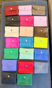 GENUINE LEATHER COIN BAGS