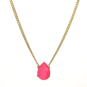LUMI NECKLACE IN ELECTRIC PINK SUMMER