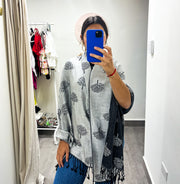 TREE PRINT PASHMINA