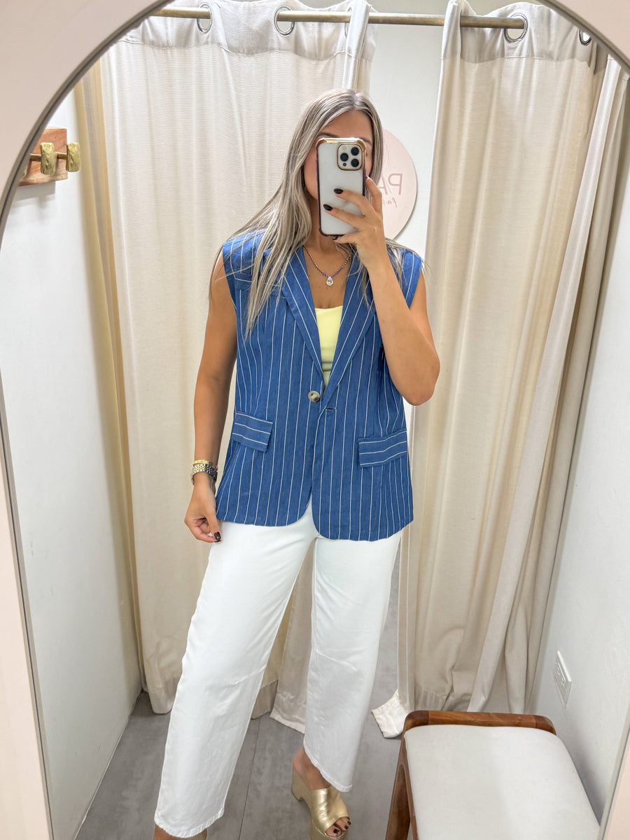 STRIPED VEST BLAZERS