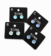 BASIC STUDS IN BLUE SHADES