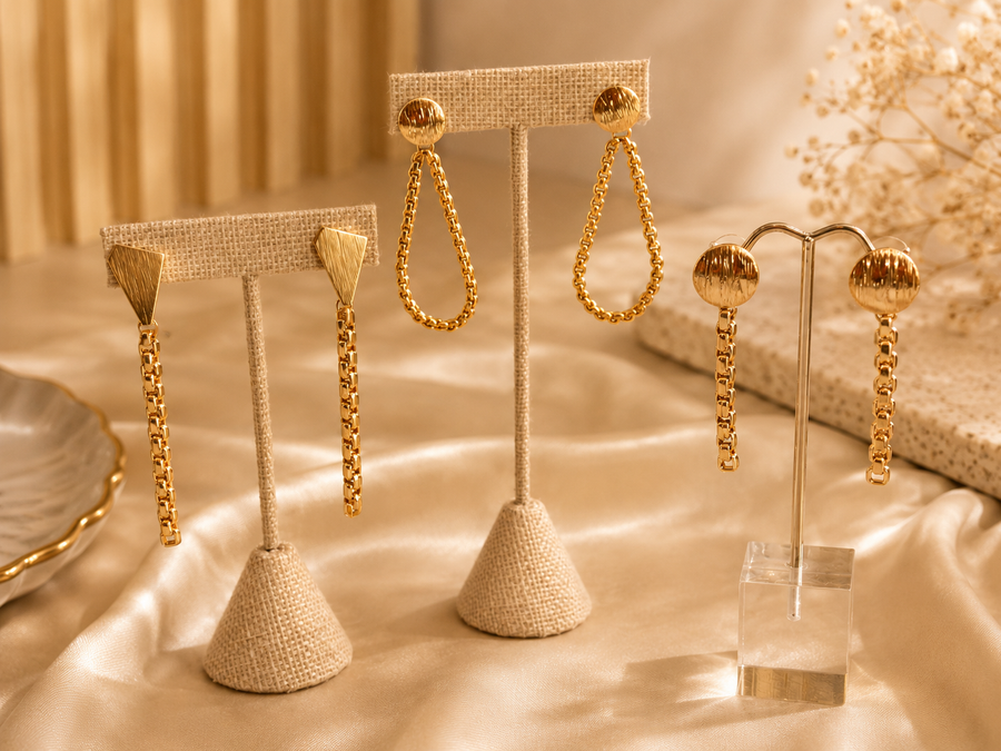 GOLD EARRINGS COLLAB