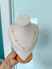 CLOVER DENIM COLLECTION NECKLACES