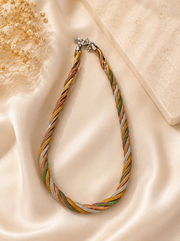 MULTICOLOR SNAKE CHAIN NECKLACE