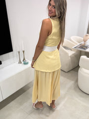 BUTTER YELLOW DRESS