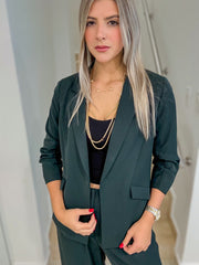 FOREST GREEN BLAZER