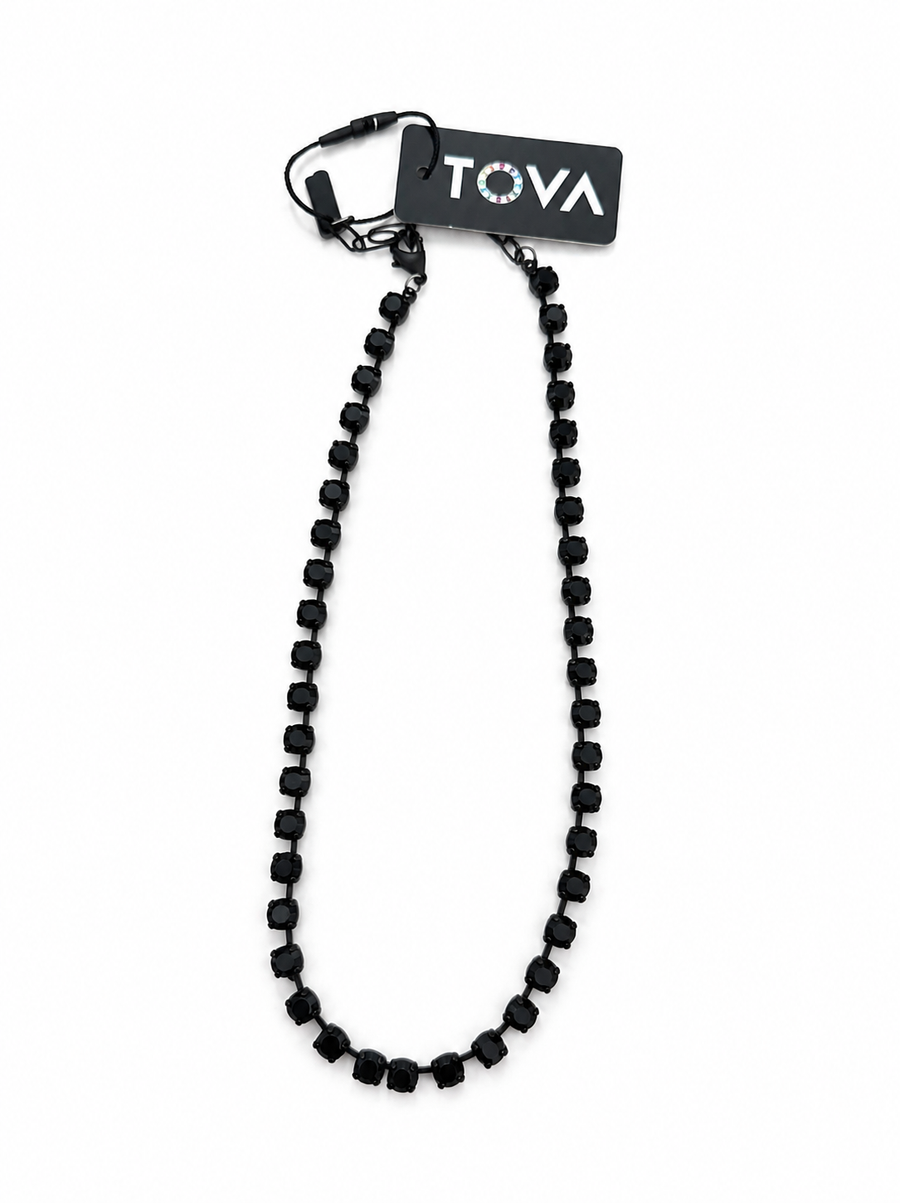 SARINA NECKLACE IN SMUTT JET