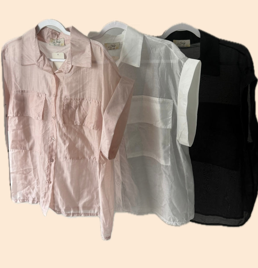 POCKET BLOUSE