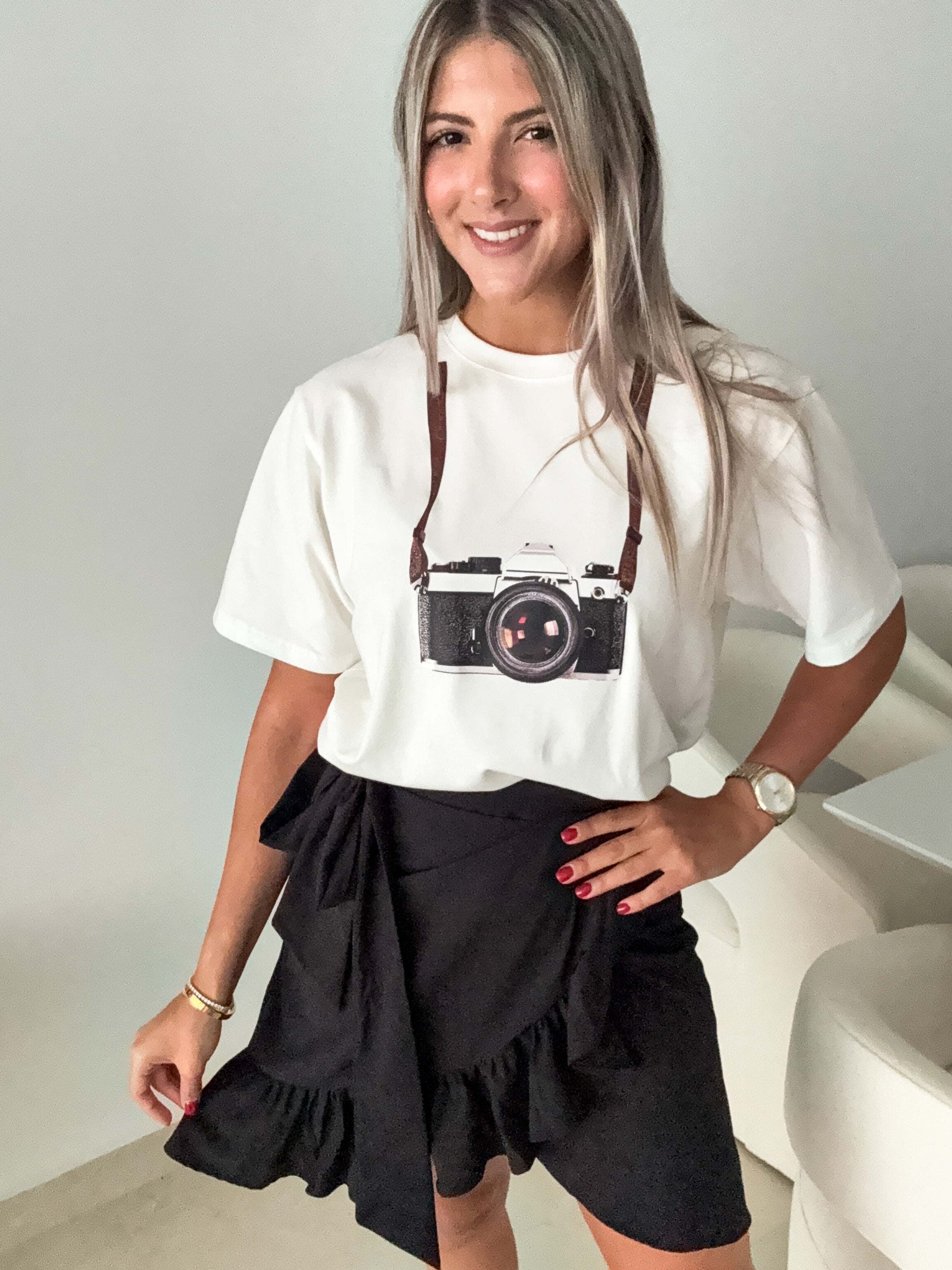 OVERSIZED CAMERA TEE