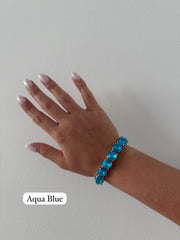 SWAROVSKI CRYSTAL ELASTIC BRACELET