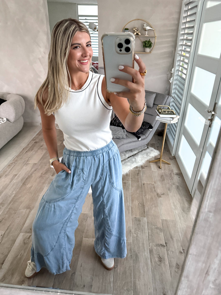 TENCEL FLOWY PALAZZOS
