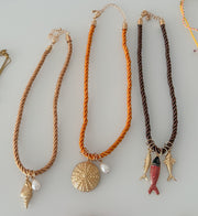 ROPE MARINE CHARM NECKLACE