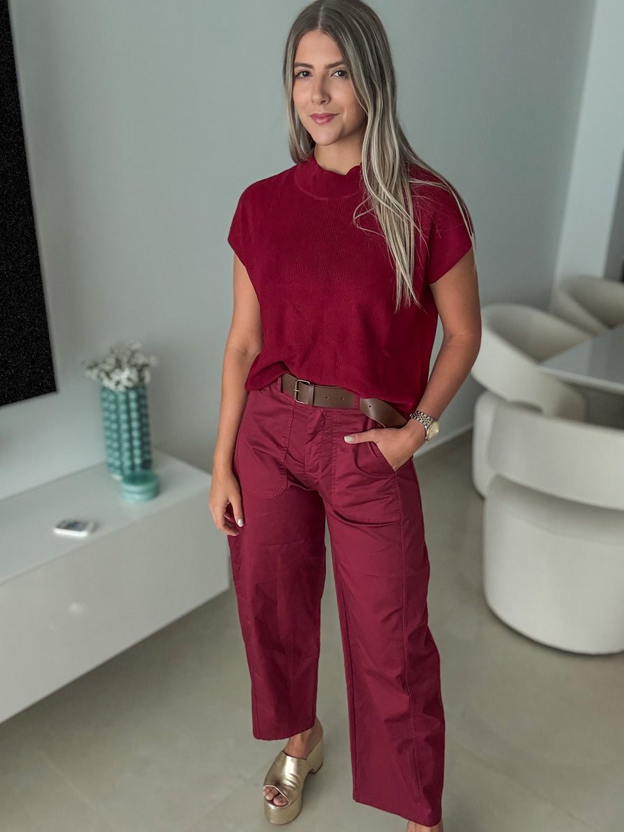BARREL STRETCHY JEANS