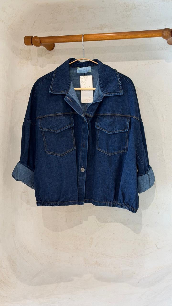 DARK DENIM JACKET