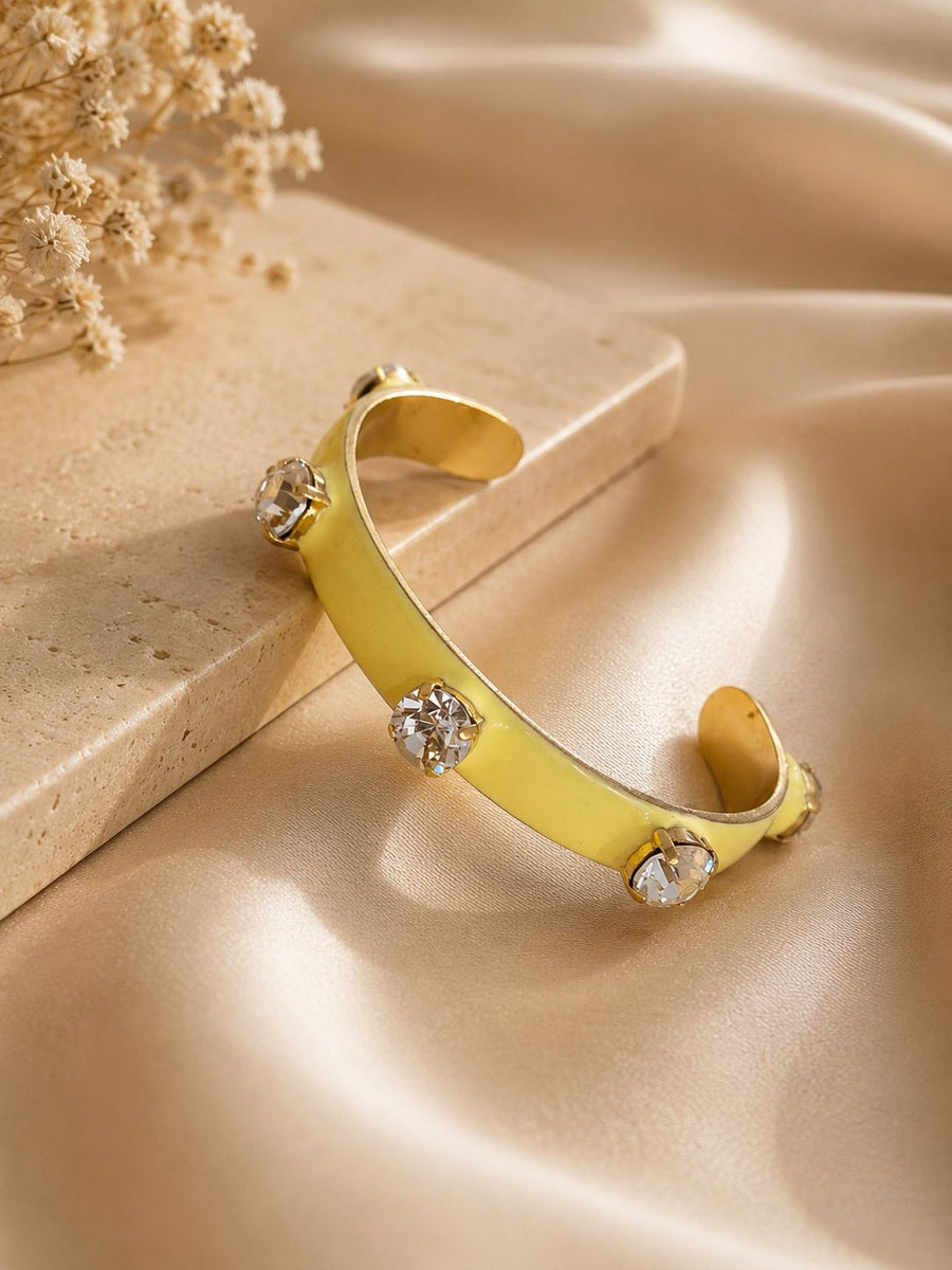 KENNEDY CUFF IN YELLOW
