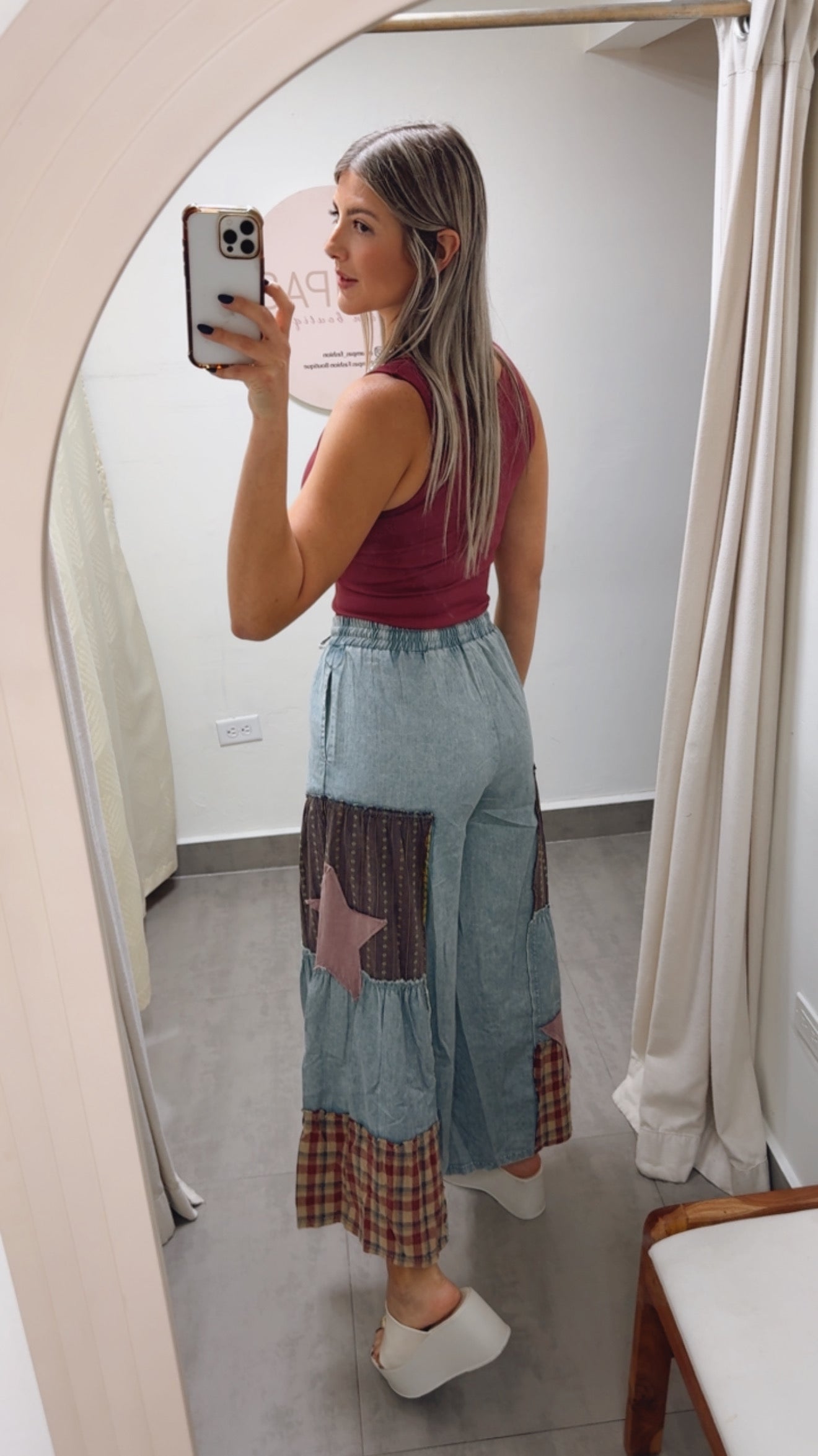PURPLE STAR BOHO PALAZZOS