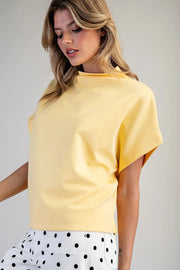 MOCK NECK BLOUSES