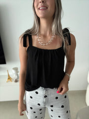 BLACK TIE TOP