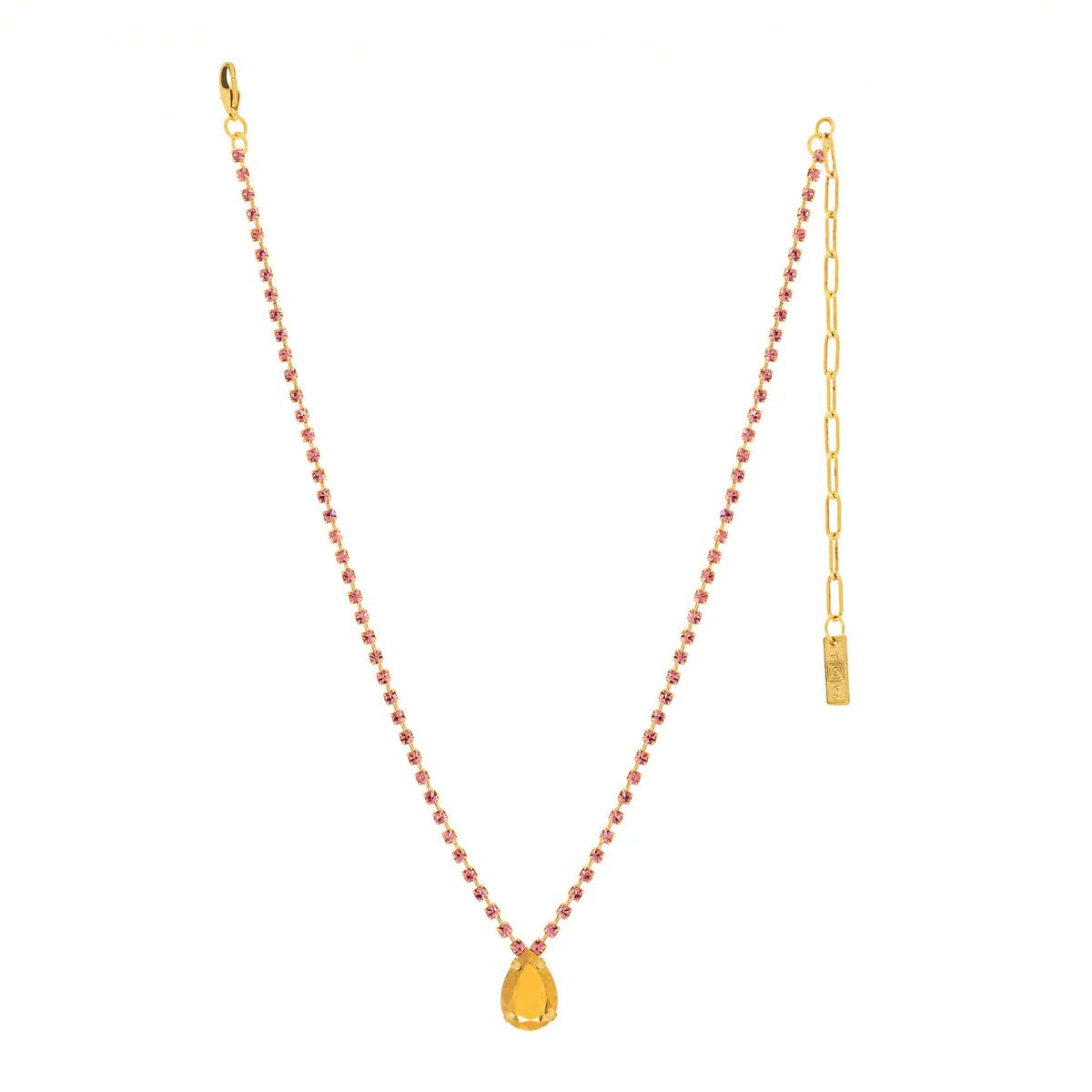 MILLI NECKLACE IN LIGHT ROSE/AURUM