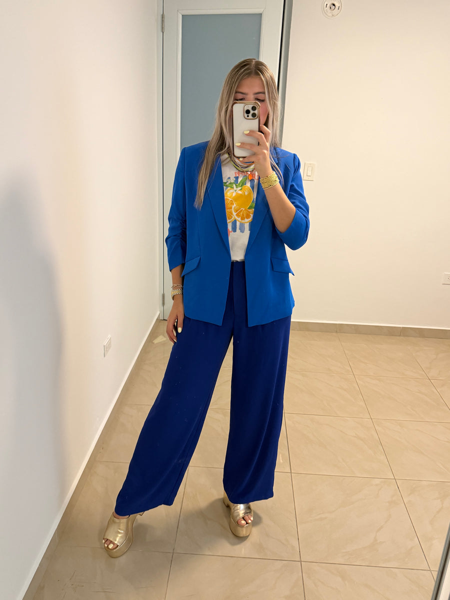 "VACATION CLUB" T-SHIRT BLOUSE