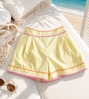 PASTEL YELLOW SHORT