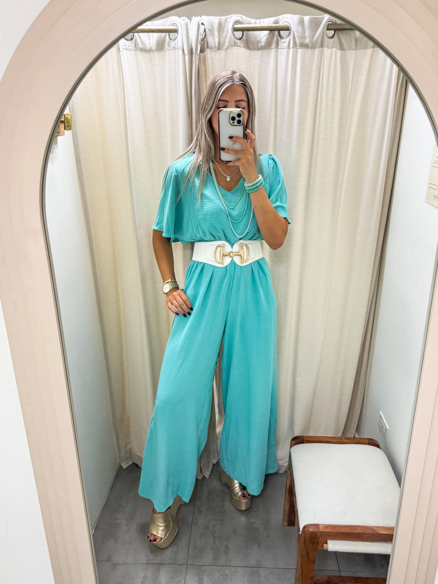 AQUA JUMPSUIT