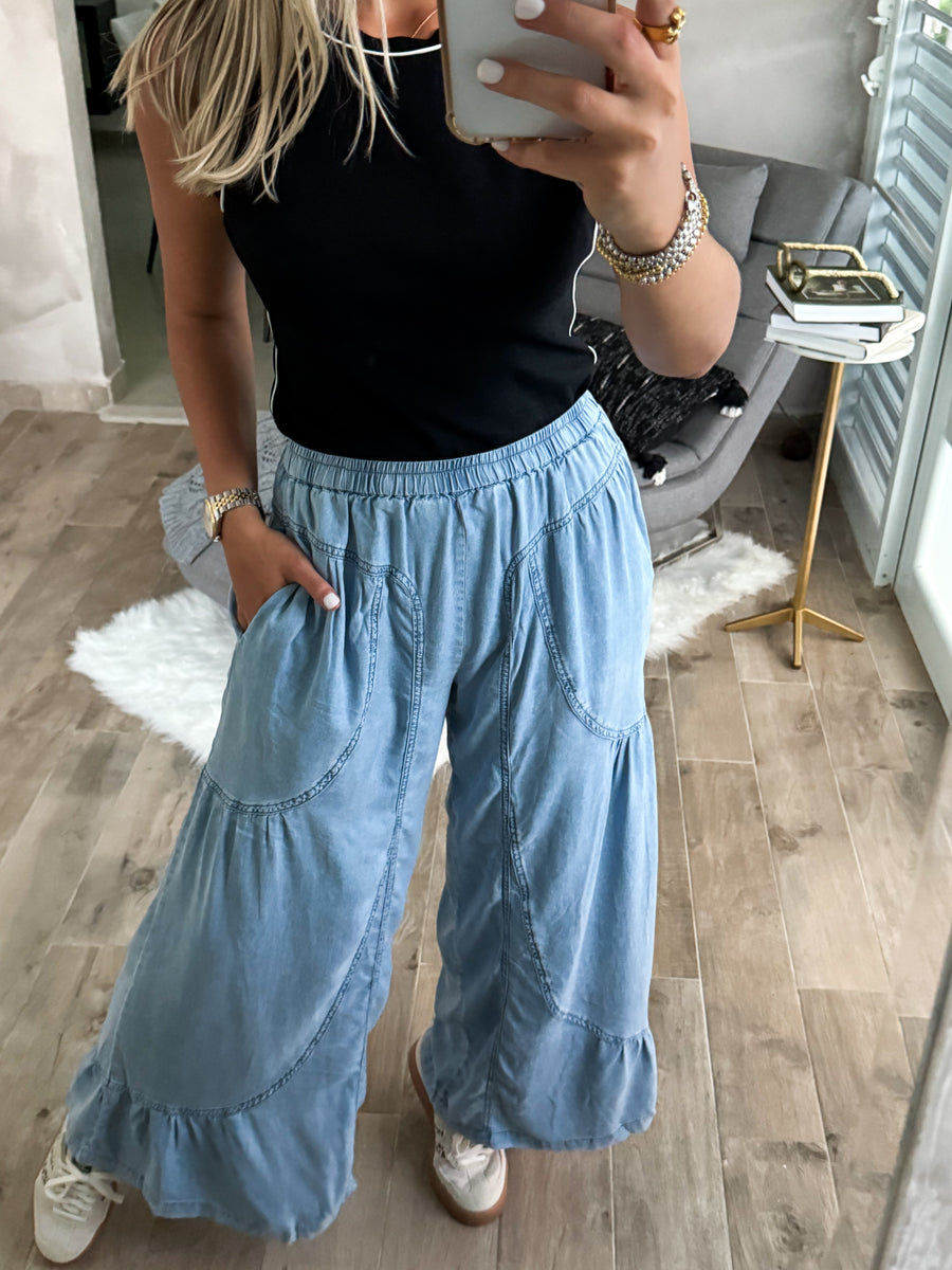 TENCEL FLOWY PALAZZOS