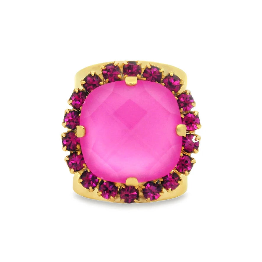 CAMBRIE RING IN ULTRA FUSCHIA
