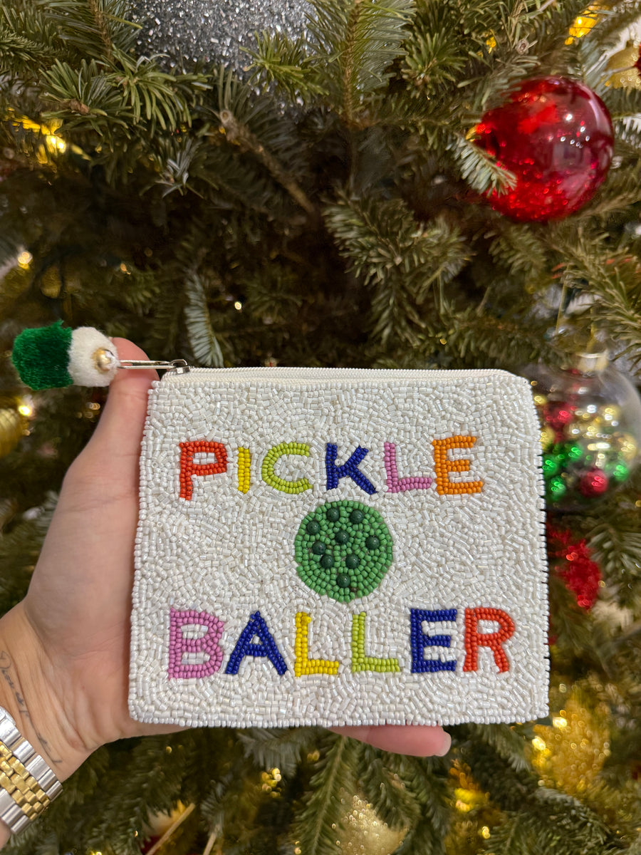 PICKLE BALLER COIN BAG