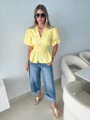 DENIM BARREL RELAXED JEANS